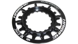 Haibike sprocket Xduro Gen2 pignon/combi.pour XDURO, 2014, 16 dents, X-Zync