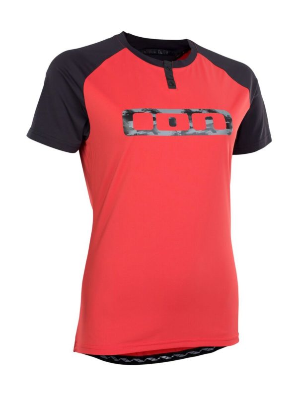 ION Button Tee SS Traze Wms, pink front