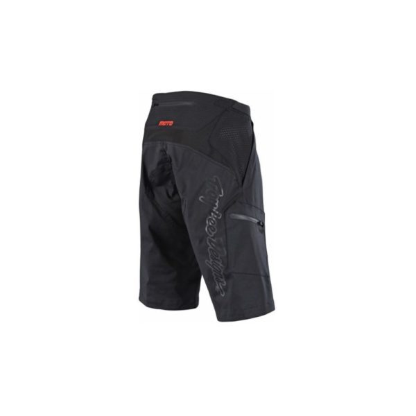 Troy lee design short moto black profil